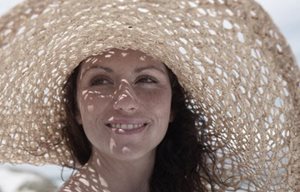 Mujer con sombrero